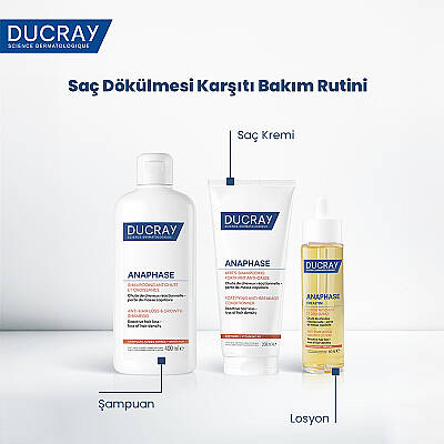 Ducray Anaphase Reactive Saç Dökülmesi Karşıtı Şampuan 400 ml - 3