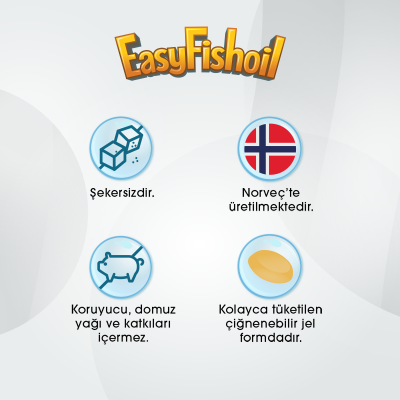 Easy Fish Propolis + Balık Yağı + A vitamini 30 Çiğnenebilir Jel - 5