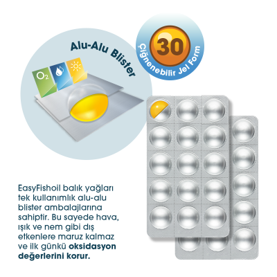 Easy Fish Propolis + Balık Yağı + A vitamini 30 Çiğnenebilir Jel - 2