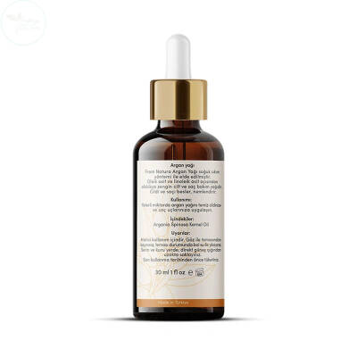 From Natura Organik Soğuk Sıkım Argan Yağı 30 ml - 2