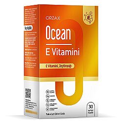 Orzax Ocean E Vitamini 30 Kapsül - Orzax