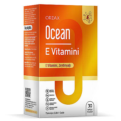 Orzax Ocean E Vitamini 30 Kapsül - 1
