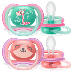 Philips Avent Ultra Air 2'li Silikon Emzik 18+ Ay - 2