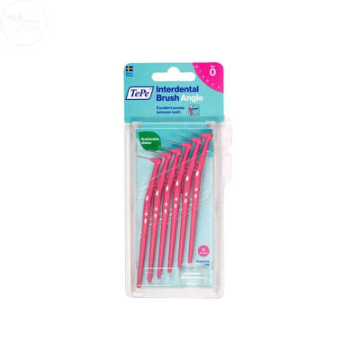 Tepe Angle Arayüz Fırçası Pembe 0,4 mm 6'lı Paket - 1