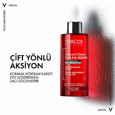 Vichy Dercos Aminexil R.E.G.E.N Booster Saç Dökülmesine Karşı Serum 90 ml - 2