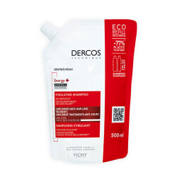 Vichy Dercos Energising Saç Dökülmesine Karşı Şampuan 500 ml ( Yeniden Dolum Paketi ) Refill - Vichy