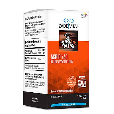 Zade Vital Aspir Yağı 60 Yumuşak Kapsül - 1