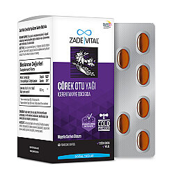 Zade Vital Çörek Otu Yağı Blister 60 Kapsül - 3