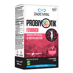 Zade Vital Feminen Probiyotik Takviye Edici Gıda 30 Kapsül - ZADE VİTAL 