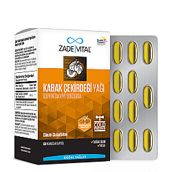 Zade Vital Kabak Çekirdeği Yağı 60 Kapsül - 2