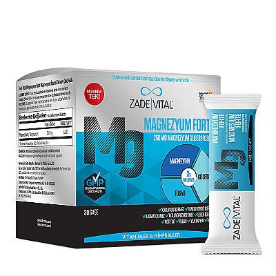 Zade Vital Magnezyum Forte 30 Saşe - 2